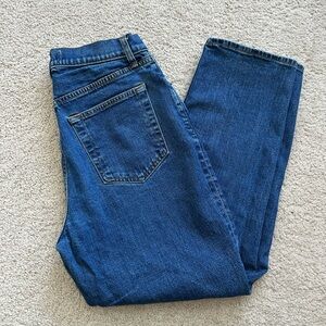 Abercrombie & Fitch The Ankle Straight Ultra High Rise Jeans